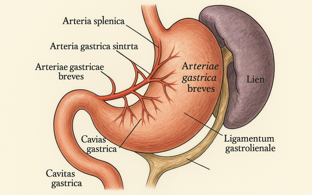 Arteriae gastricae breves