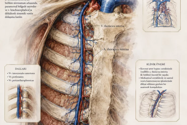 Vena thoracica interna (VTI)